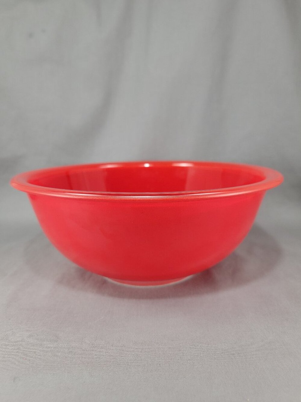 Vtg Pyrex 325 Red Clear Glass Mixing Nesting Bowl 2.5 L Corning NY Replacement
